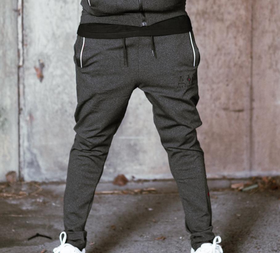 (TRACK BOTTOMS) Dark Grey