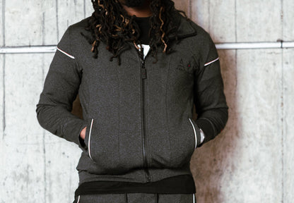 (TRACK TOP) Dark Grey